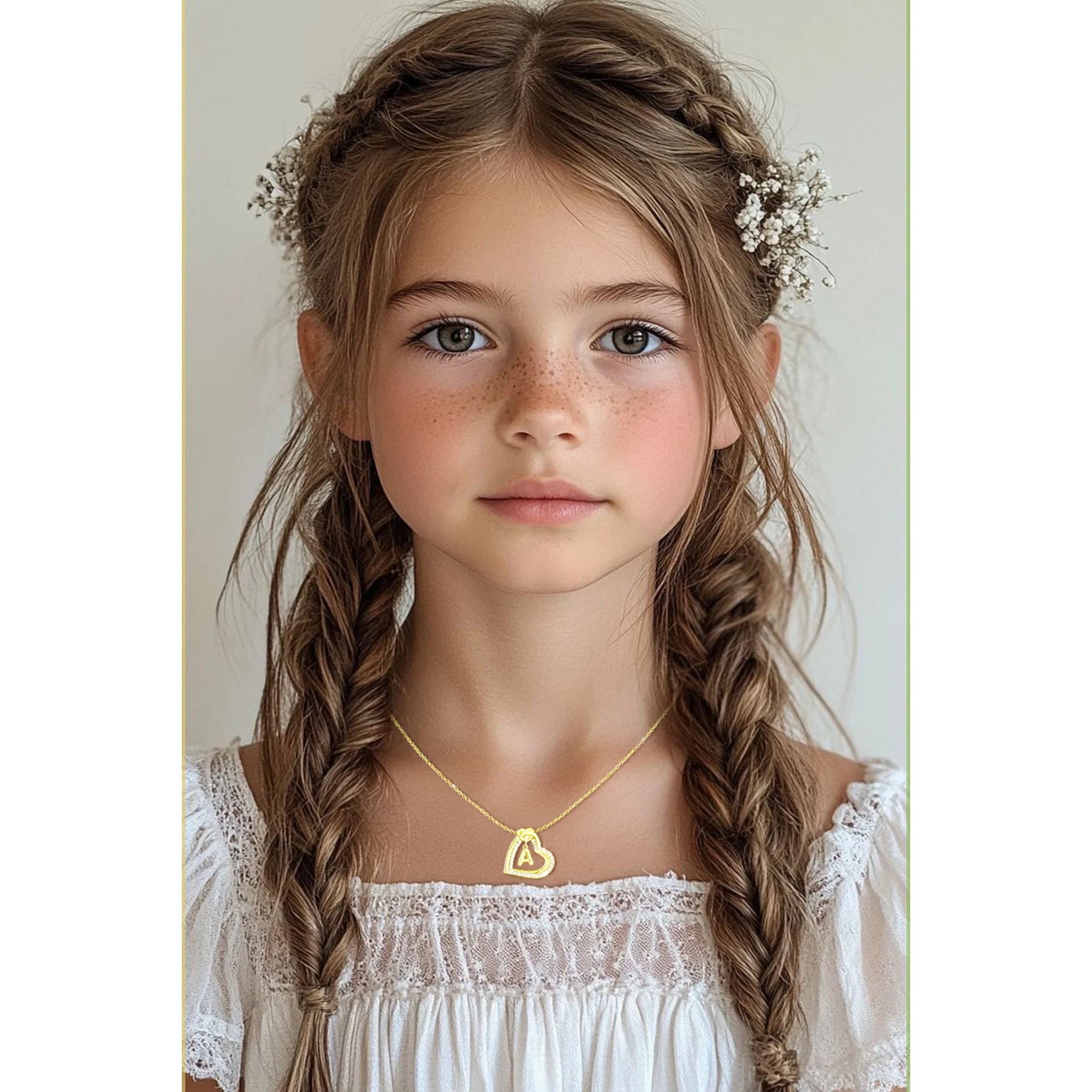 18K Gold Plated Love Heart Initial Necklaces for Women Girls CZ Bubble Letter L Pendant Chain Birthday Valentines Day Jewelry Gifts Teen Her Girlfriend Wife Lady Female Adults Kids Age Ideas